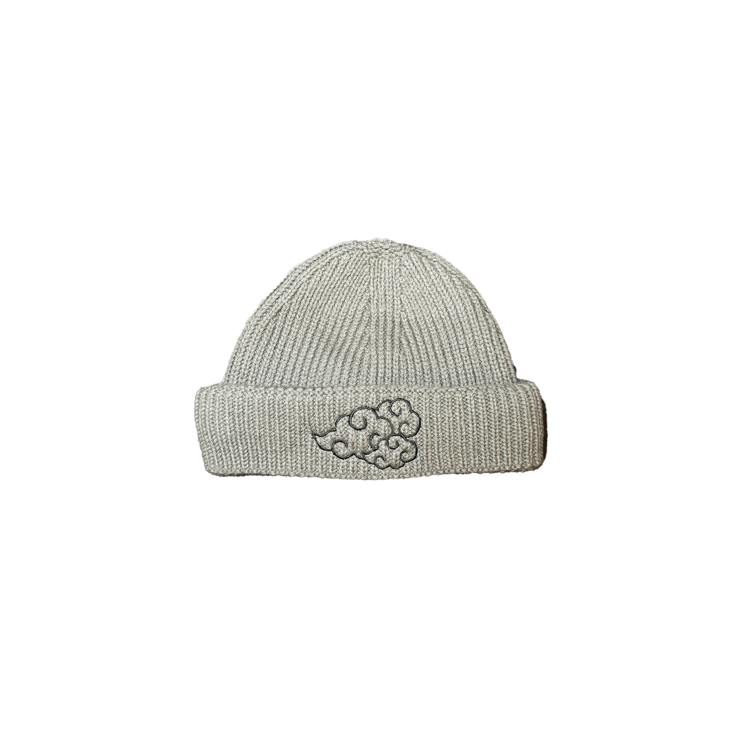 Clouds Beanie Light Grey - CUSTOMBYAJ