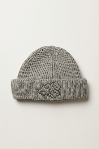 Clouds Beanie Light Grey - CUSTOMBYAJ