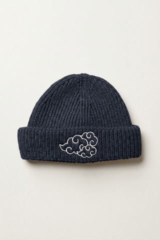 Clouds Beanie Navy - CUSTOMBYAJ