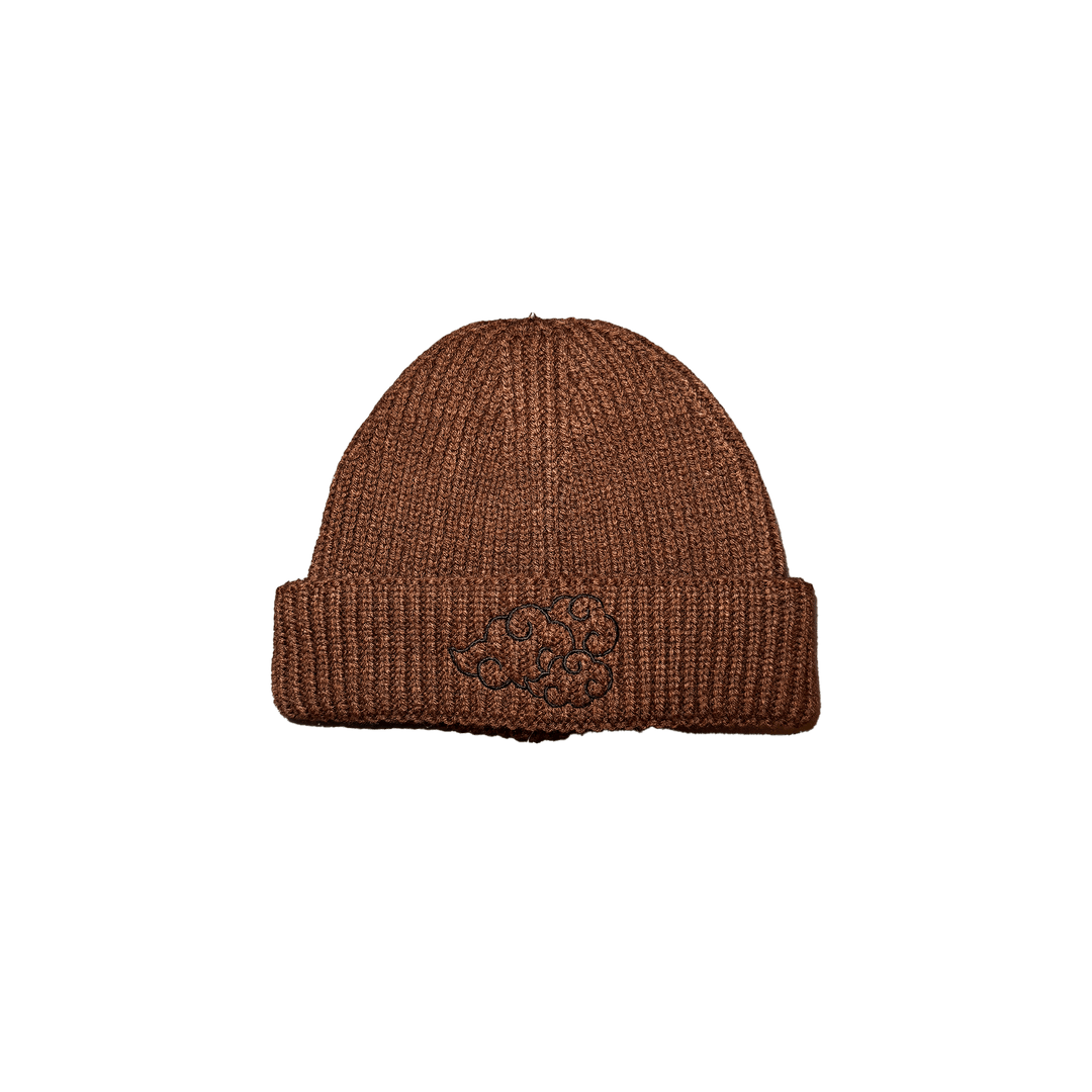 Clouds Beanie Walnut - CUSTOMBYAJ