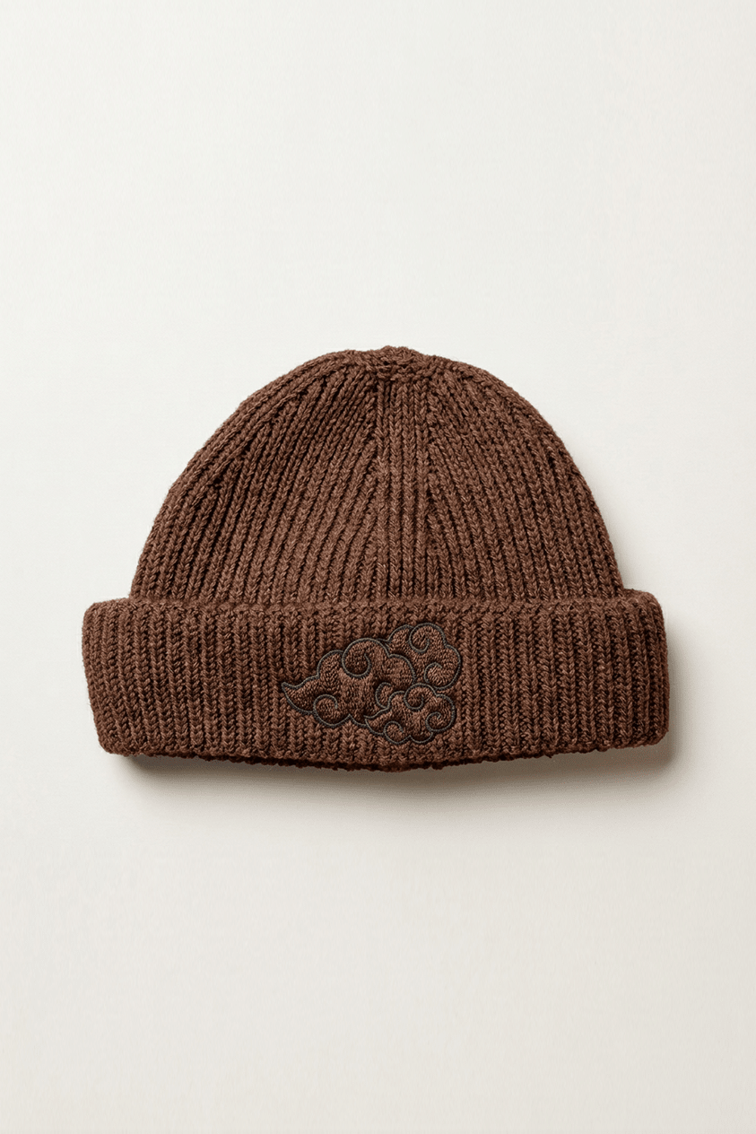 Clouds Beanie Walnut - CUSTOMBYAJ