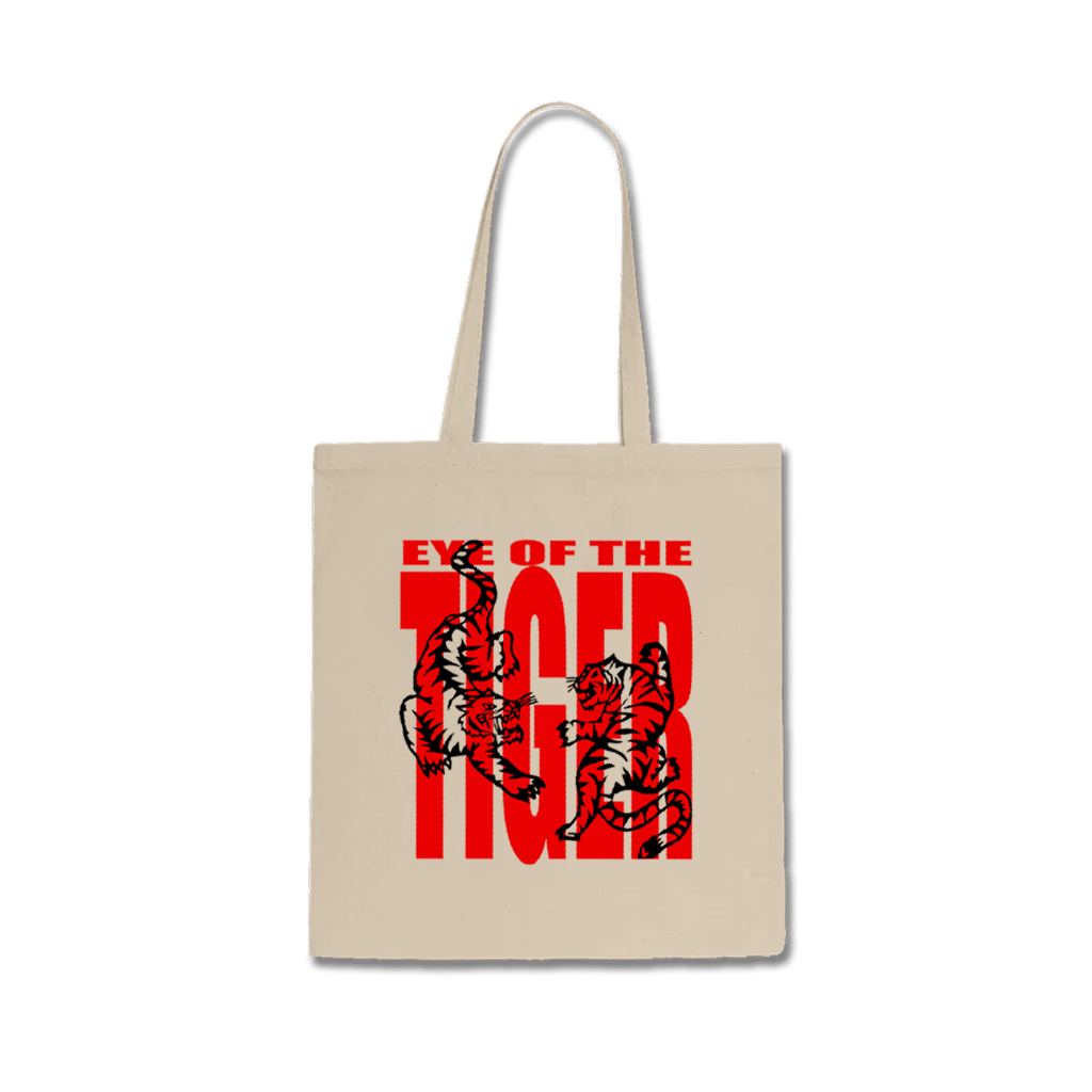 "Eye of the Tiger" Baumwolltasche - CUSTOMBYAJ