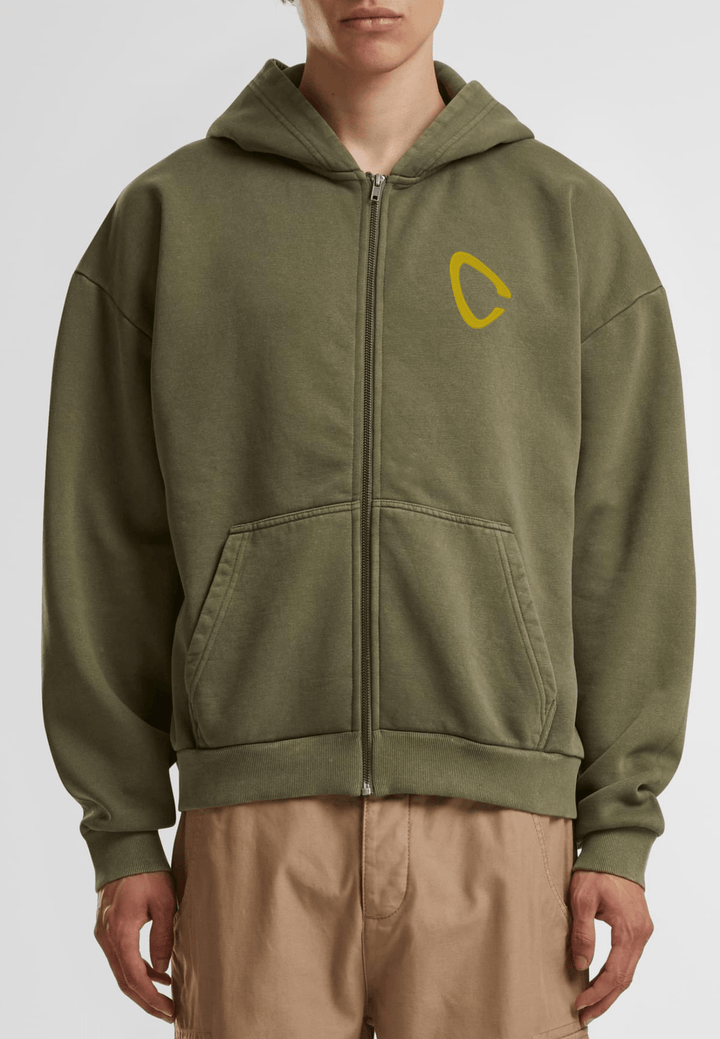 SUN Pirates Jacket Vintage Khaki - CUSTOMBYAJ
