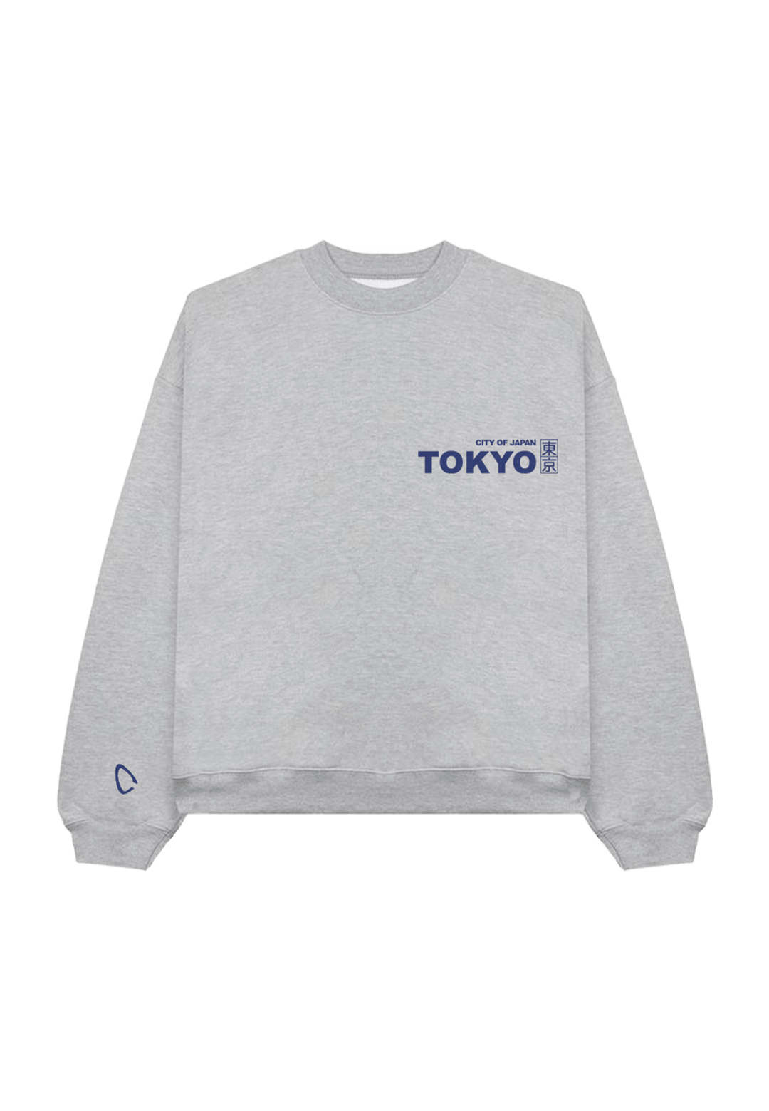 TOKYO Crewneck Grey - CUSTOMBYAJ