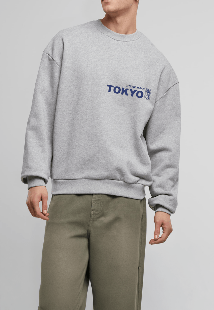 TOKYO Crewneck Grey - CUSTOMBYAJ