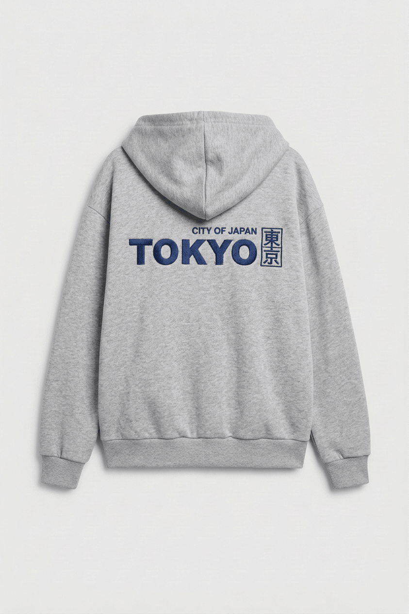 TOKYO Jacket Grey - CUSTOMBYAJ
