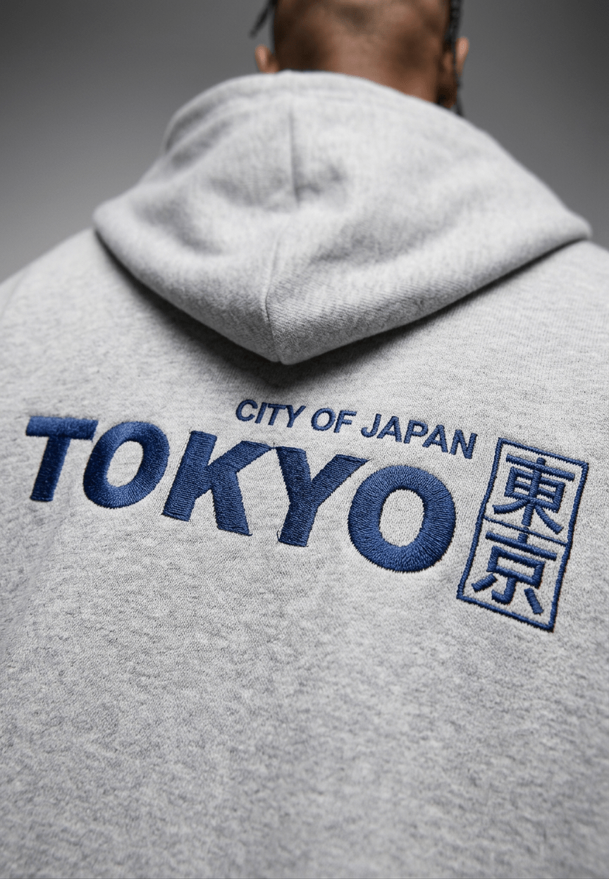 TOKYO Jacket Grey - CUSTOMBYAJ